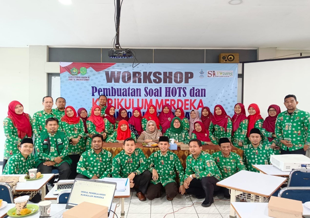 Pelaksanan Workshop IKM di MAN 10 Jakarta Barat 